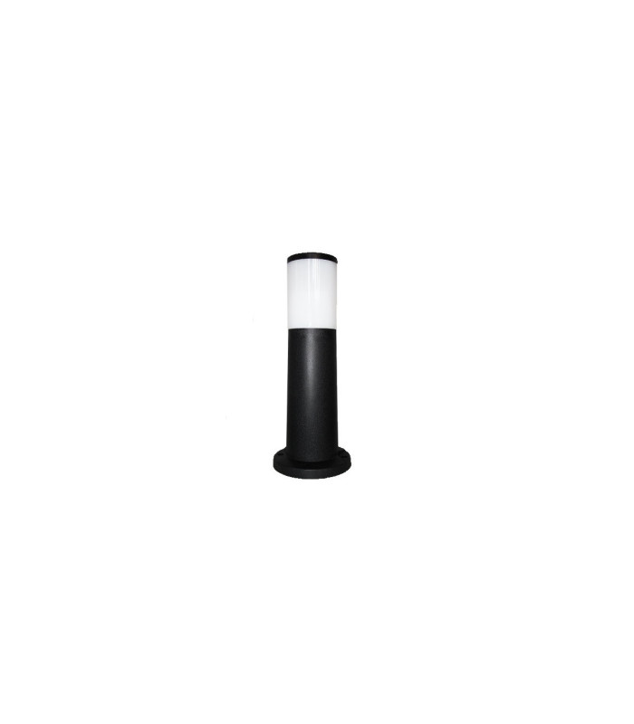 Amelia 400mm Opal LED 8.5W CCT Bollard Post Light Black IP55
