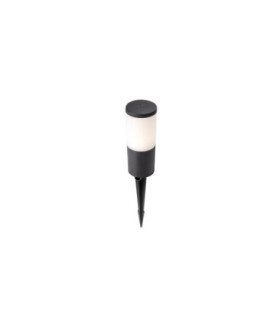 Amelia 250mm Opal LED 6W CCT Bollard SpikeLight Black IP55
