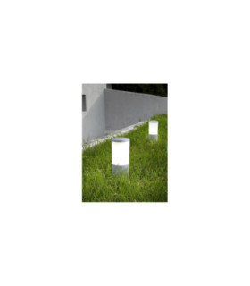 Amelia 250mm Opal LED 8.5W CCT Bollard SpikeLight Grey IP55-2