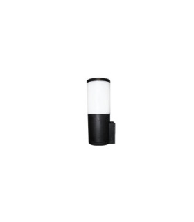Amelia Opal LED 6W CCT Bollard Wall Light Black IP55-1