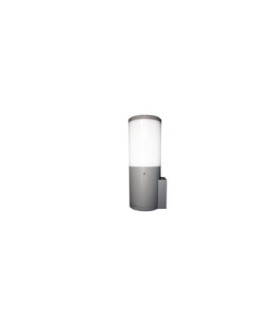 Amelia Opal LED 6W CCT Bollard Wall Light Grey IP55-1