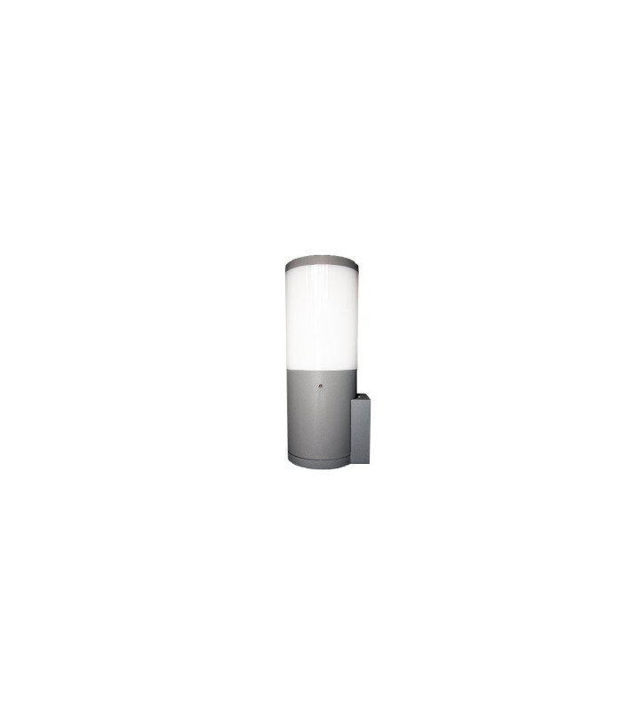 Amelia Opal LED 6W CCT Bollard Wall Light Grey IP55-1