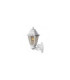 Bisso/Anna Clear E27 Wall Lantern Light White IP55-1