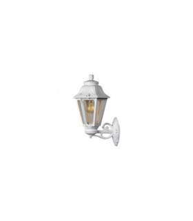 Bisso/Anna Clear E27 Wall Lantern Light White IP55-1