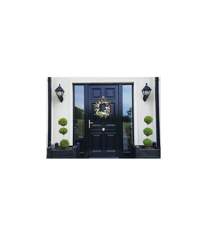 Bisso/Cefa Clear E27 Wall Lantern Light Black IP55-2