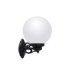Bisso/G250 Bracket Opal E27 Wall Light Black IP55-1