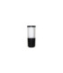 Carlo 250mm Clear LED 3.5W Bollard Post Light Black IP55-1