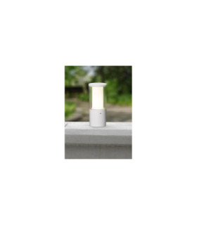 Carlo 250mm Clear LED 3.5W Bollard Post Light Grey IP55-2
