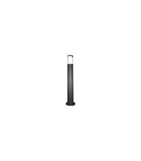 Carlo 800mm Clear LED 3.5W CCT Bollard Post Light Black IP55-1
