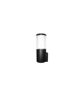 Carlo Clear LED 3.5W CCT Bollard Wall Light Black IP55