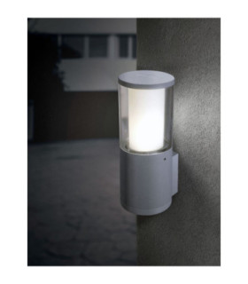 Carlo Clear LED 3.5W CCT Bollard Wall Light Grey IP55-2