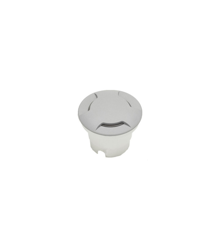 Ceci 120mm 3 Way GX53 LED 3W CCT Walkover Ground Light Grey IP67-2
