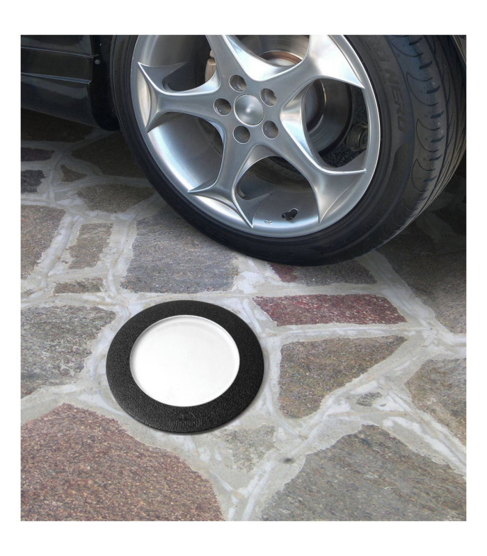 Ceci 160mm Frosted GX53 10W CCT Walkover Ground Light Black IP67-3