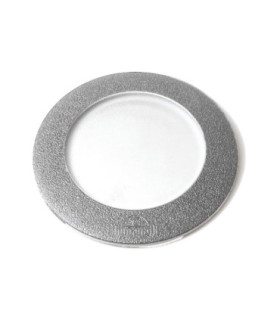 Ceci 160mm Frosted GX53 10W Walkover Ground Light Grey IP67-1