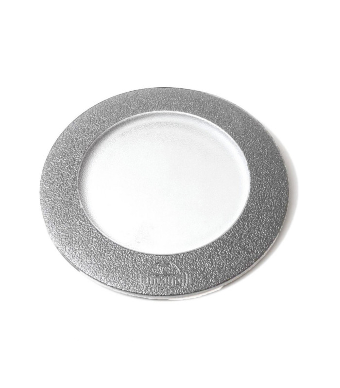 Ceci 160mm Frosted GX53 10W Walkover Ground Light Grey IP67-1