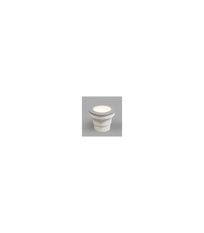 Ceci 160mm Frosted GX53 10W Walkover Ground Light Grey IP67-3