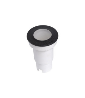 Ceci 90mm Frosted GU10 LED 3.5W CCT Walkover Ground Light Black IP67-1