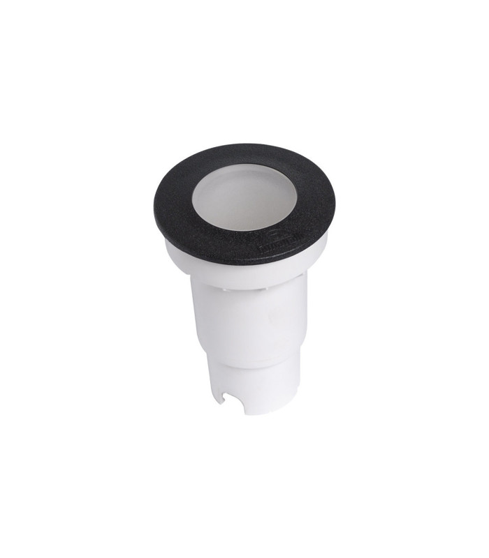 Ceci 90mm Frosted GU10 LED 3.5W CCT Walkover Ground Light Black IP67-1