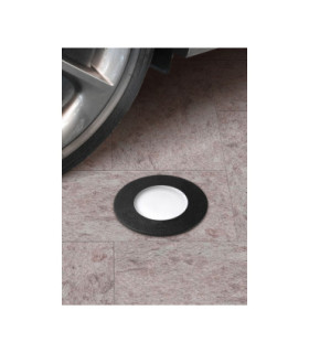 Ceci 90mm Frosted GU10 LED 3.5W CCT Walkover Ground Light Black IP67-2