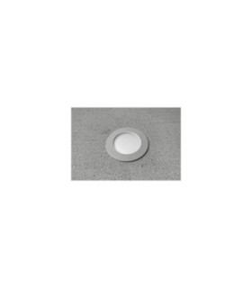 Ceci 90mm Frosted GU10 LED 3.5W CCT Walkover Ground Light Grey IP67-1