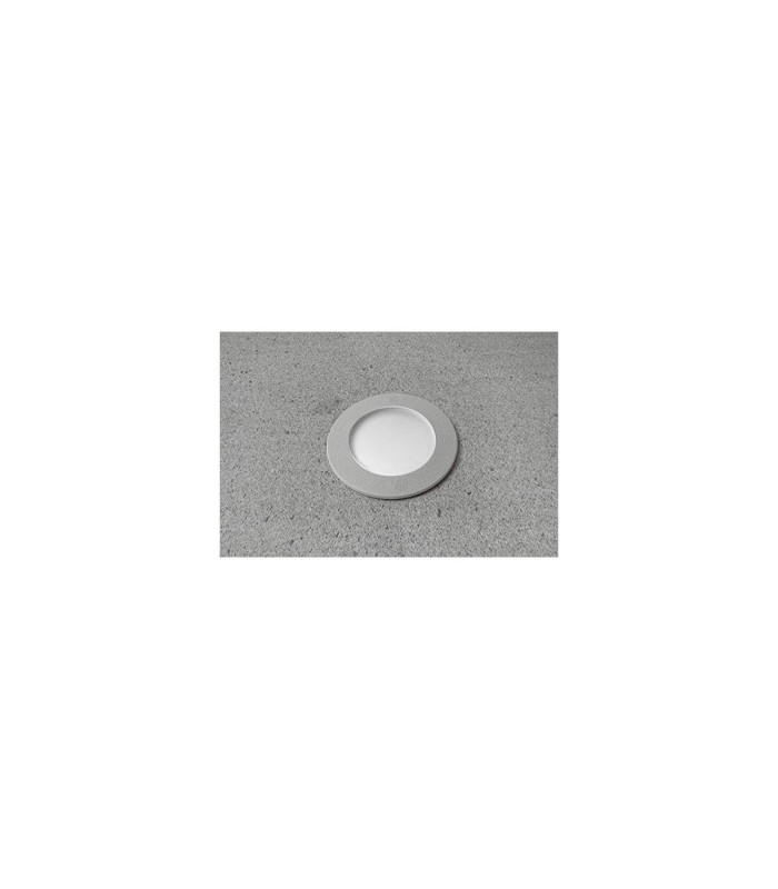Ceci 90mm Frosted GU10 LED 3.5W CCT Walkover Ground Light Grey IP67-1