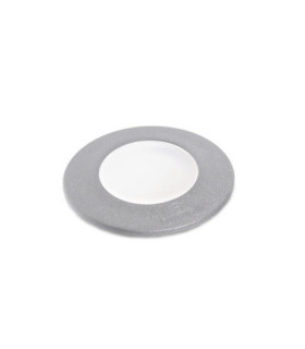 Ceci 90mm Frosted GU10 LED 3.5W CCT Walkover Ground Light Grey IP67-2