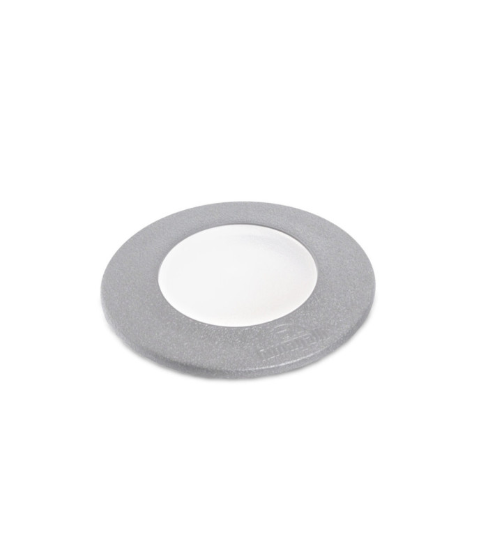 Ceci 90mm Frosted GU10 LED 3.5W CCT Walkover Ground Light Grey IP67-2
