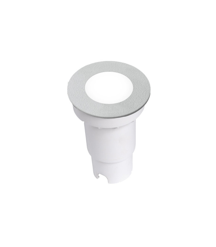 Ceci 90mm Frosted GU10 LED 3.5W CCT Walkover Ground Light Grey IP67-3
