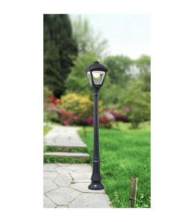 Danilo Sergio 15W CCT Lamp Post Light Black IP55-1