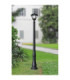 Dino Dario 8.5W CCT Lamp Post Light Black IP55