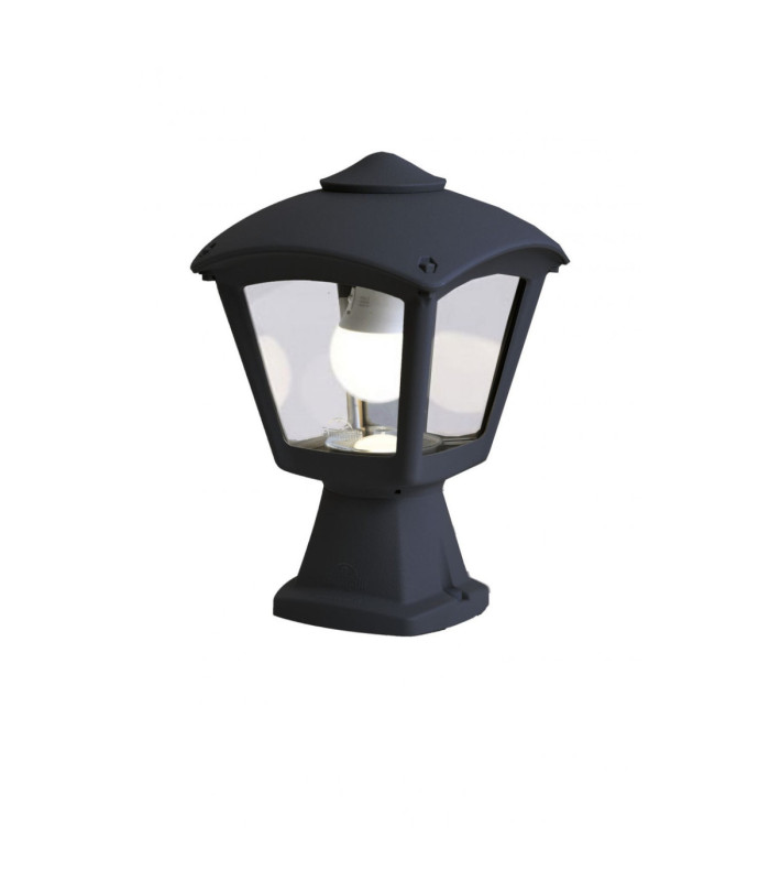 Disma Roby Pedestal Light Black IP55-2