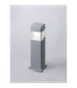 Elisa 500mm 10W Clear LED Bollard Post Light Grey IP55