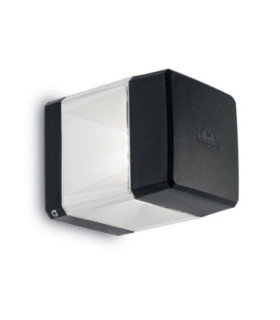 Elisa Clear LED 10W CCT Wall Light Black IP55