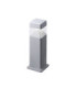 Ester 500mm Clear LED 7W CCT GX53 Bollard Post Light Grey IP55