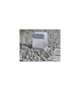 Ester Clear LED 10W Spike Grey IP55-2