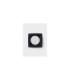 ExtraLeti 100 Square Grill Opal LED GX53 3W Wall Light Black IP66-2