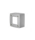 Extra Leti 100 Square Opal LED GX53 3W Wall Light Grey IP66