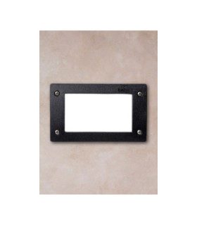 Extraleti 200 Opal GX53 LED 3W Surface Wall Light Black IP66-2