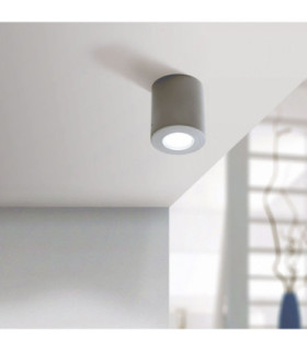 Franca 90mm Surface Mounted LED 3.5W CCT Light Grey IP55-2