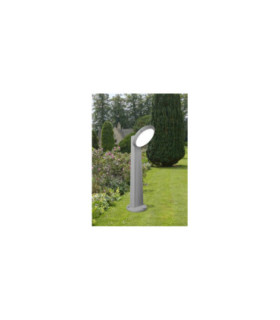 Gabri Remi Lucia 1-Light E27 Bollard Post Light Grey IP66