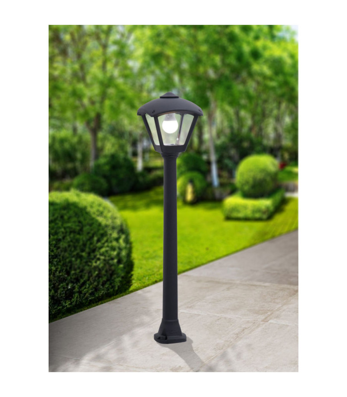 Giaffa Dario 8.5W CCT Bollard Post Light Black IP55-2
