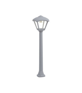Giaffa Dario 8.5W CCT Bollard Post Light Grey IP55-1