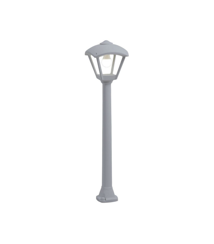 Giaffa Dario 8.5W CCT Bollard Post Light Grey IP55-1