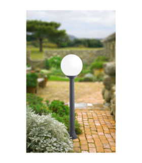 Giaffa Opal 8.5W CCT Bollard Post Light Black IP55