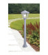 Giaffa Roby 6W 2.7K Bollard Post Light Grey IP55
