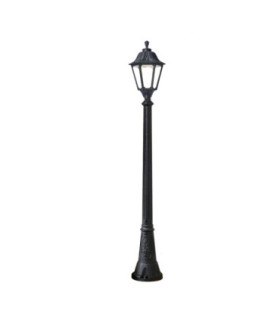 Gigi Noemi Clear E27 power LED 30W 3K Lamp Post Light Black IP55