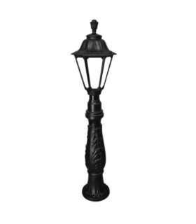 Lafet Decorative Bollard Post Light E27 Black IP55