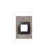 Leti 100mm Square LED GX53 3W CCT Recessed Wall Light Black IP66-2