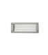 Leti 300mm Grill Opal LED GX53 6W CCT Recessed Wall Light Grey IP66