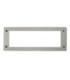 Leti 300mm Opal LED GX53 6W CCT Recessed Wall Light Grey IP66